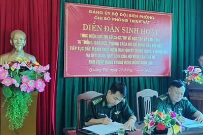 Một số hình ảnh hoạt động của BĐBP tỉnh
